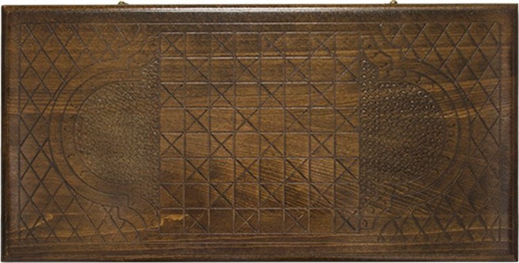 Нарды резные "Зодиак Водолей", Ustyan