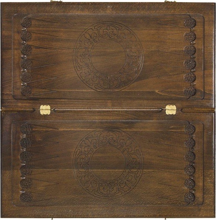 Нарды резные "Зодиак Водолей", Ustyan