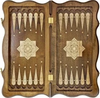 Нарды резные &quot;Тёмный Узор 1&quot; 50, Mirzoyan