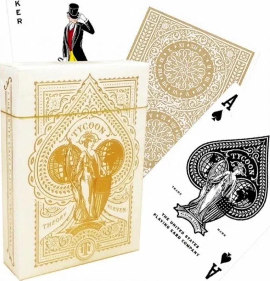 Карты "Theory11 Ivory Tycoon"