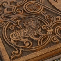 Нарды резные &quot;Орел&quot; Люкс, Haleyan