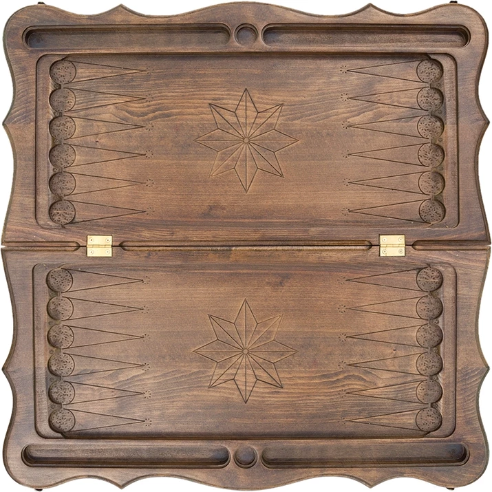 Нарды резные "Волк", Petrosyan