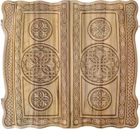 Нарды резные &quot;Армянский узор 12&quot; 60, Haleyan
