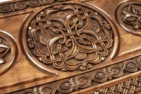 Нарды резные &quot;Армянский узор 12&quot; 60, Haleyan