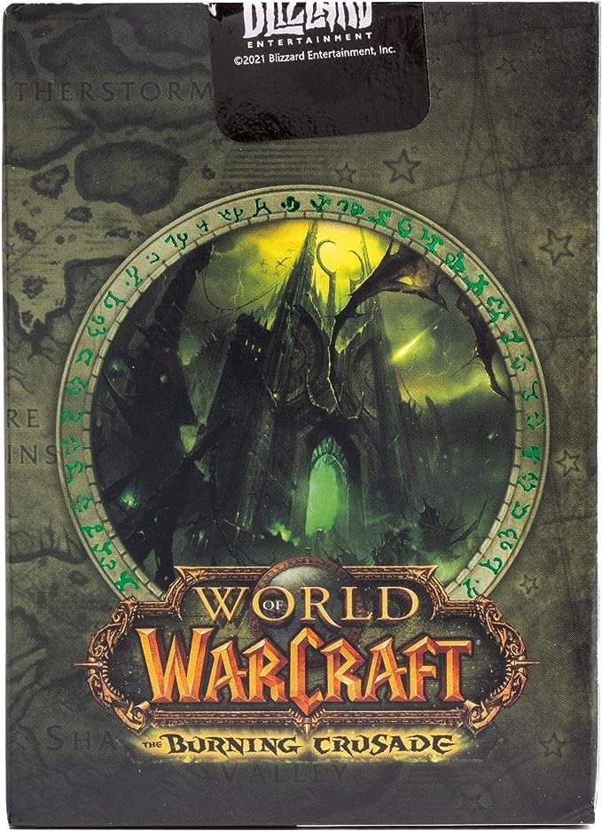 Карты "Bicycle World of Warcraft Burning Crusade Standard Index"