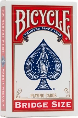 Карты "Bicycle Rider Back Bridge Size red"