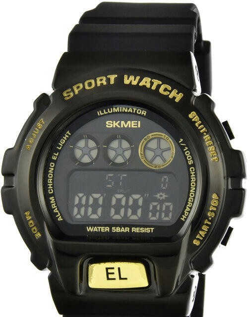 Наручные часы skmei 1905bkgd black/gold