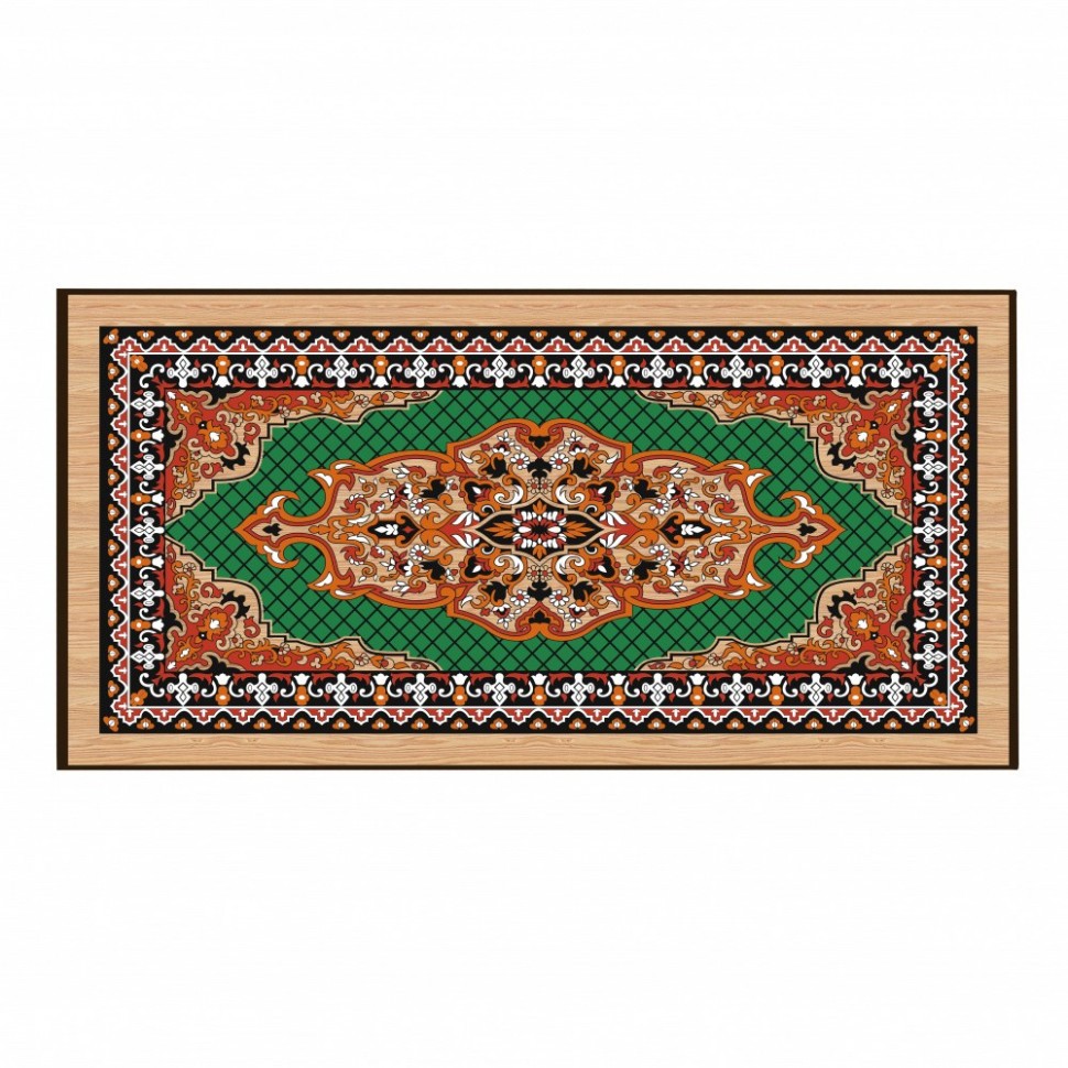 Нарды + Шашки Сирия Зеленые средние (Россия, дерево, 50 см), Partida