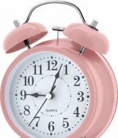 Будильники la minor 668-1 металл розовый