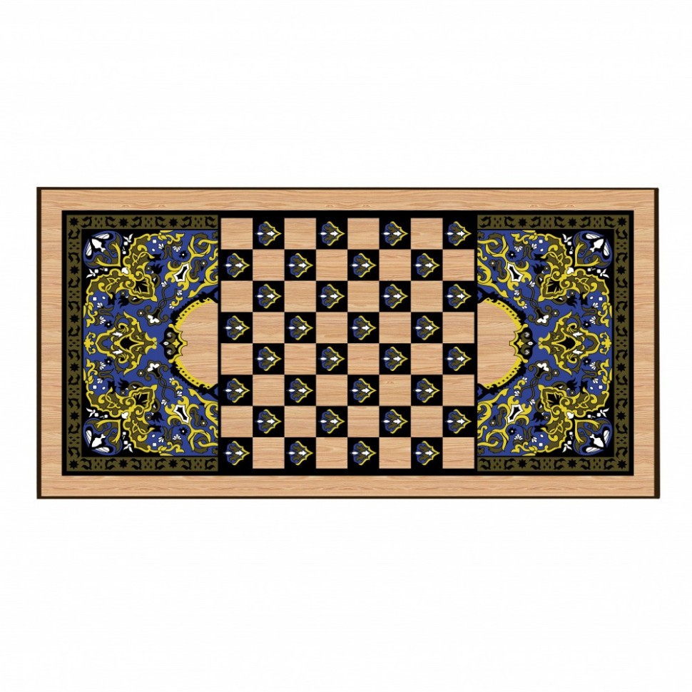 Нарды + Шашки Сирия Тадж-Махал средние (Россия, дерево, 50 см), Partida