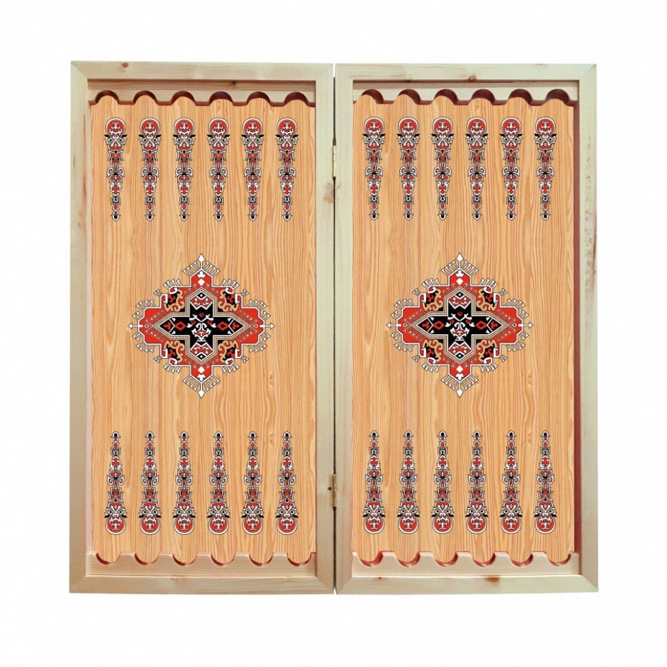 Нарды + Шашки Сирия Тадж-Махал средние (Россия, дерево, 50 см), Partida