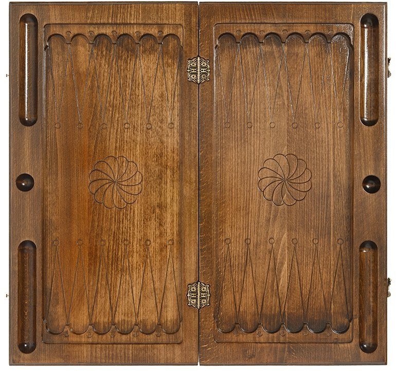 Нарды резные "Орел" Люкс, Haleyan