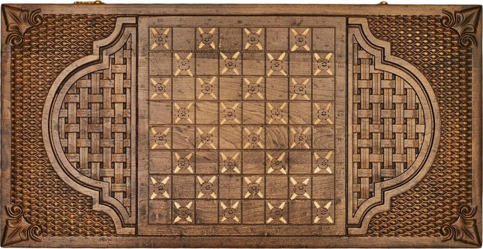 Нарды резные "Гладиатор 1", Mkhitaryan