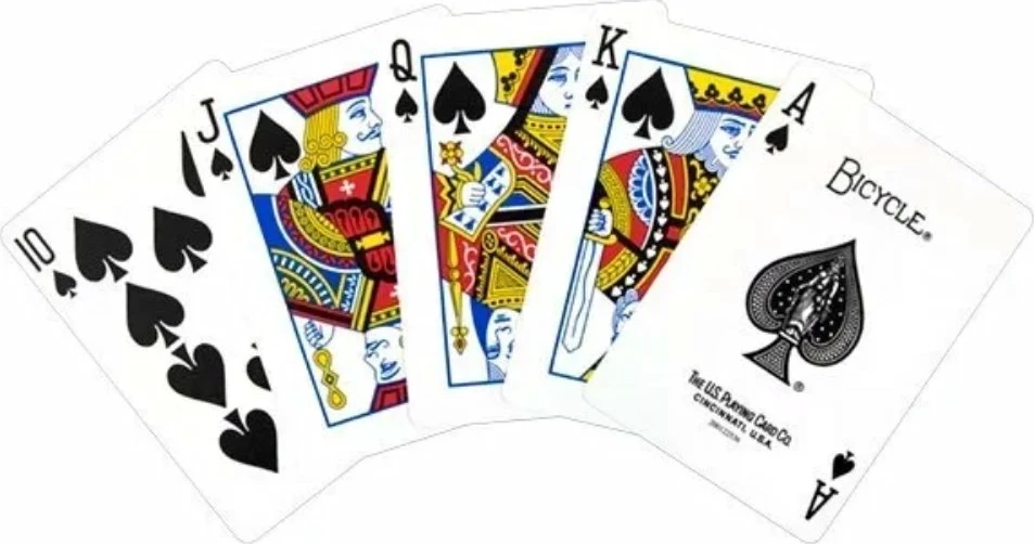 Bicycle Prestige 100% plastic Standard Premium box red / Байсикл Престиж 100% пластик стандарт Прем