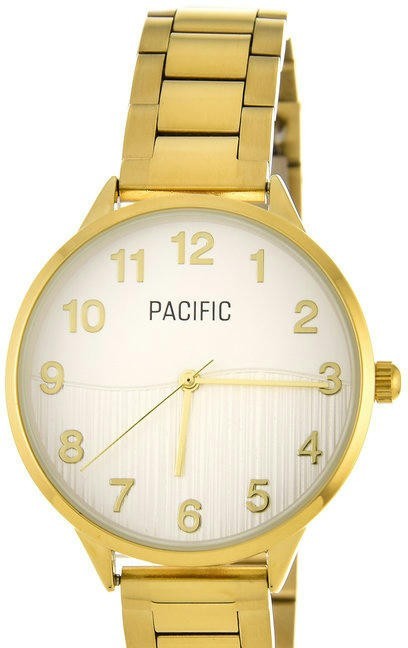 Наручные часы pacific x6176-06 кор-зол циф-сер/зол бр