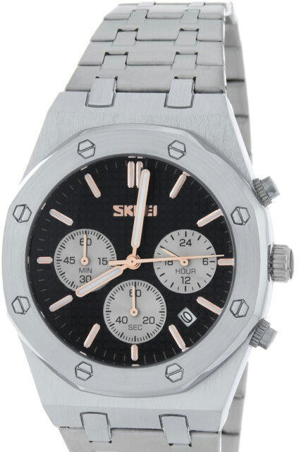 Наручные часы skmei 9296sibk silver/black
