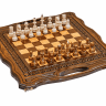 Шахматы + нарды резные Бриз-2 50, Haleyan