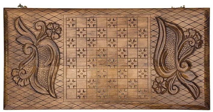 Нарды резные "Арарат и Хорвирап", Mkhitaryan