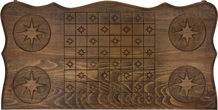 Нарды резные "5 звезд", Ustyan