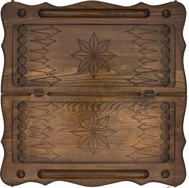 Нарды резные "5 звезд", Ustyan