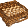 Шахматы + нарды резные Бриз-2 40, Haleyan