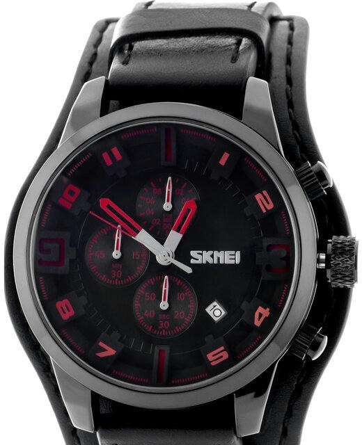 Наручные часы skmei 9165rdbk red/black