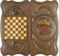 Нарды резные &quot;Гранат&quot;, 60 Simonyan