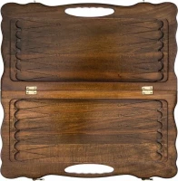 Нарды резные &quot;Корабль&quot; с ручкой 50, Haleyan