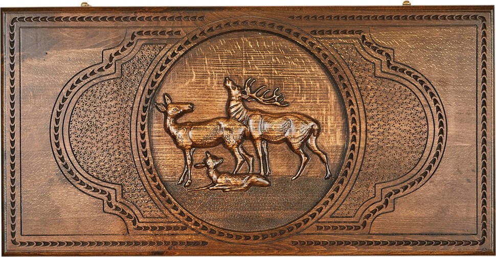 Нарды резные "Олень", Mkhitaryan