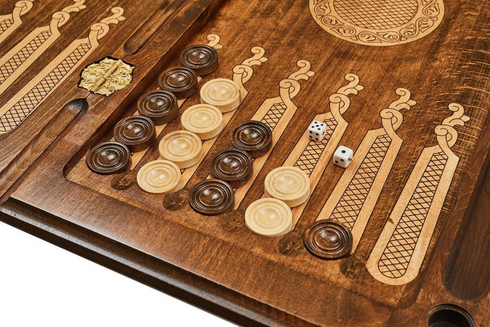 Нарды резные "Олень", Mkhitaryan