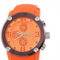 Наручные часы f.gattien С08132 корп-оранж циф-оранж рем