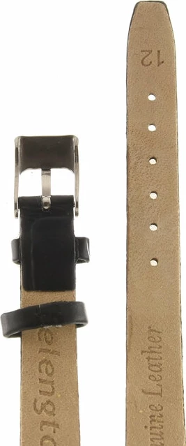 Ремешки velengton 12 черн croco сер заст