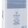 Карты "Fournier no. 2800 jumbo index blue" 100% пластик