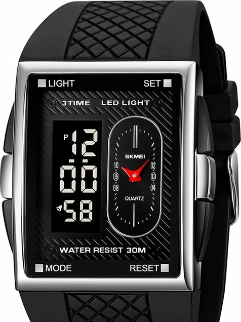 Наручные часы skmei 2213sibk silver-black