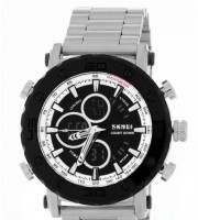 Наручные часы skmei 1636sibk silver black