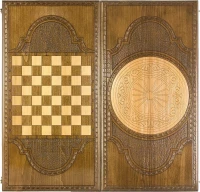 Нарды резные &quot;Армянский узор 14&quot; 60, Haleyan