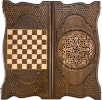 Нарды резные &quot;Армянский узор 7&quot; 60, Ustyan