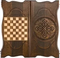 Нарды резные &quot;Армянский узор 6&quot; 60, Ustyan